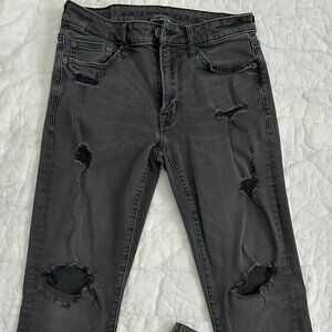 American Eagle Jeans Black Ne(X)t Level Flex